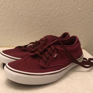 Maroon vans